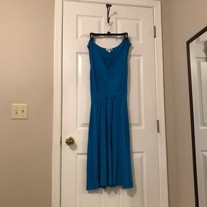 Blue dress